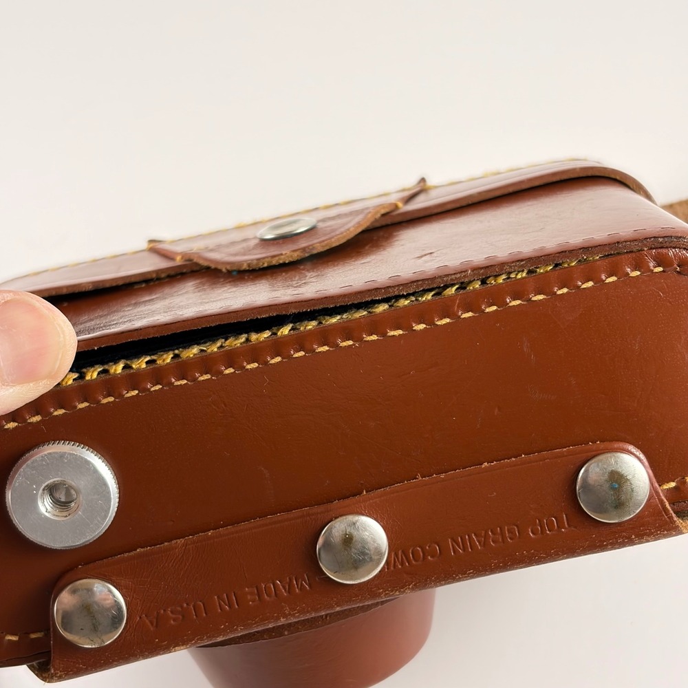Vintage Argus C3 Color-Matic 35m Rangefinger Camera Original Leather Case - Picture 12 of 13